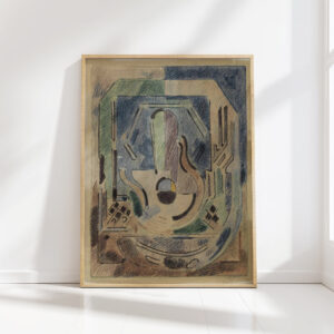 composition 3 circa 1950 albert gleizes high quality print