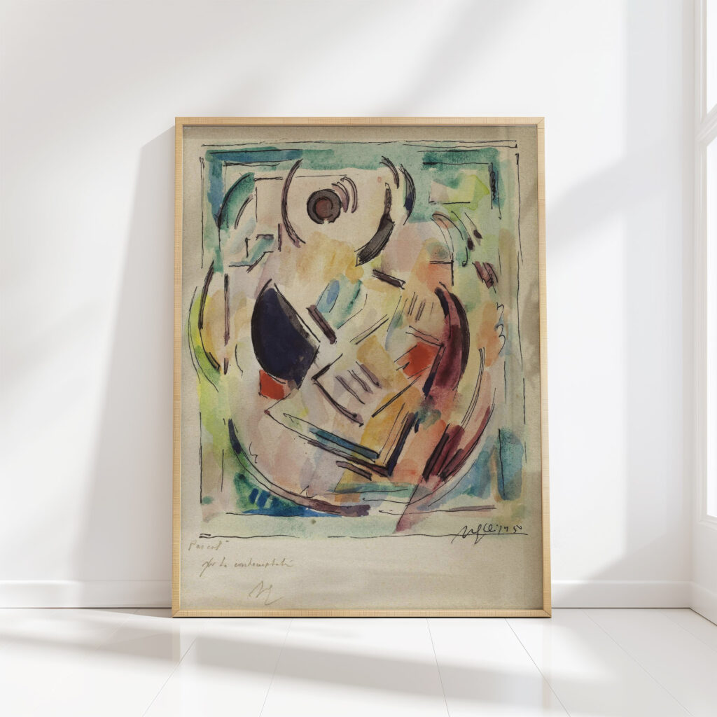 composition circa 1950 albert gleizes high quality print