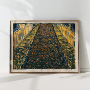 composition from pavement and meadow xviii 1924 karl wiener high quality print