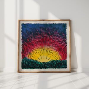 composition from paving and meadow xxi 1924 karl wiener high quality print