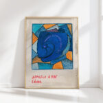 composition in blue around 1921 karl wiener high quality print