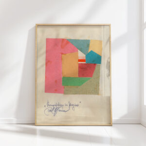 composition in paper around 1923 karl wiener high quality print