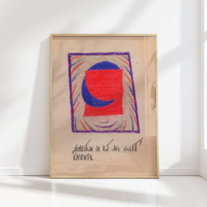 composition in red and violet around 1921 karl wiener high quality print