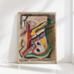 composition on the theme modern at the tpsp exhibition 1949 marian kopf high quality print