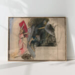 composition study for seven deadly sins in the quest of the holy grail mural series at boston public library edwin austin abbey high quality print