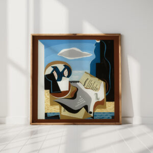 composition with bird louis marcoussis high quality print