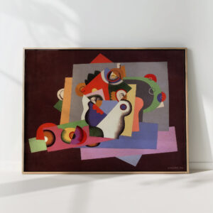 composition with flowers 1924 georges valmier high quality print