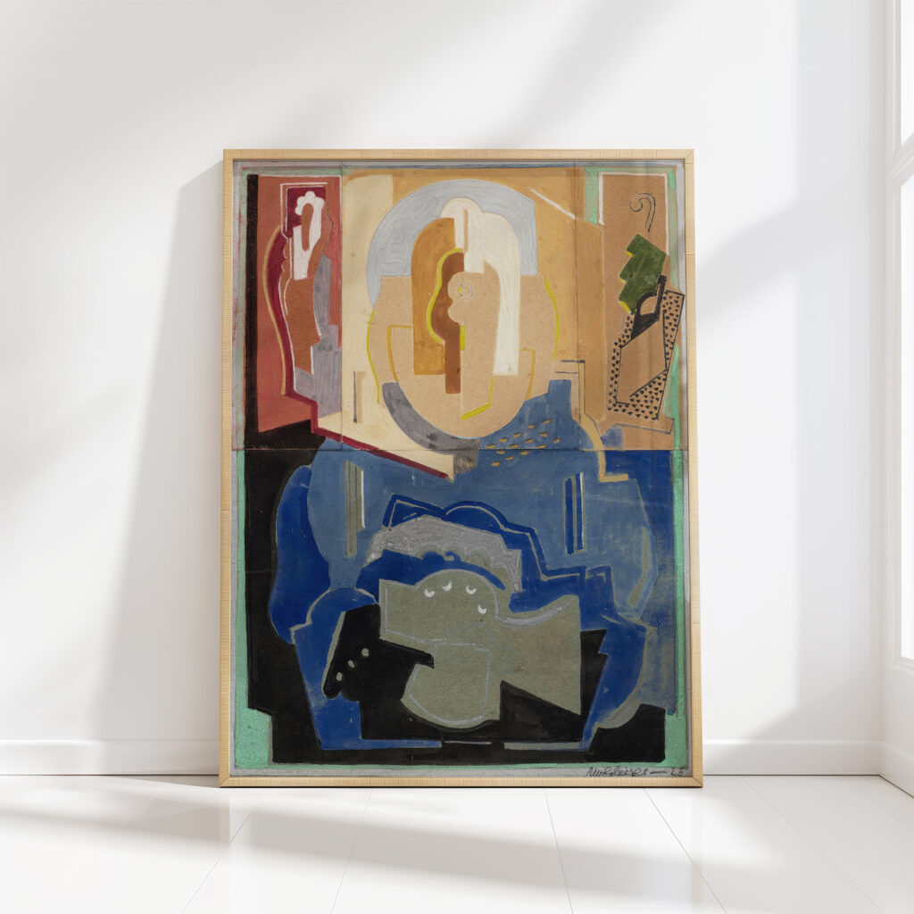 composition with four elements 1923 albert gleizes high quality print