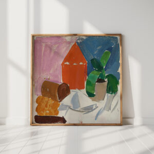 composition with potted plant edvard weie high quality print