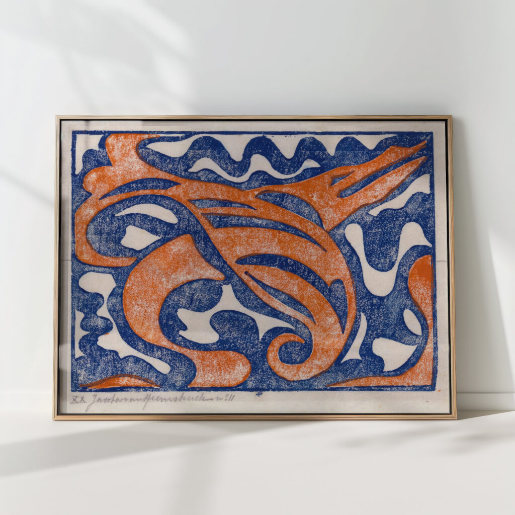 composition xx 1918 jacoba van heemskerck high quality print