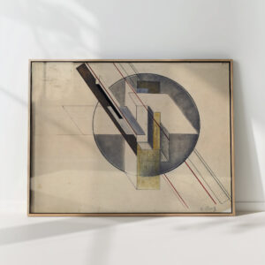 construction 1921 gustav klutsis high quality print