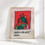 construction in green and red around 1921 karl wiener high quality print