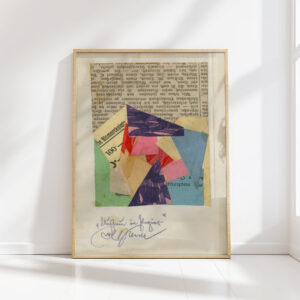 construction in paper around 1923 karl wiener high quality print
