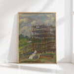 construction site of ig farben 6 1929 pauline kowarzik high quality print