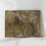 construction site of ig farben ca 1928 1930 pauline kowarzik high quality print