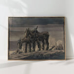 construction slaves 1922 alfred ost high quality print