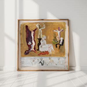 contrasts ii dance 1934 walter kurt wiemken high quality print