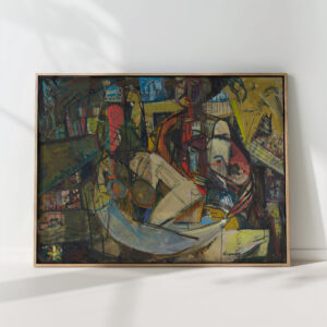 conversation 1945 unknown high quality print