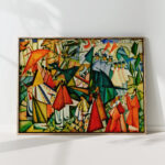 corpus christi procession 1913 amadeo de souza cardoso high quality print