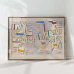 cote de provence 7 1927 paul klee high quality print