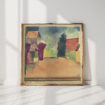 country estate near fryburg country house near fribourg 1915 paul klee high quality print