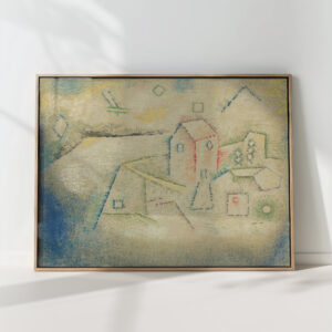 country house in the north country house in the north 1925 paul klee high quality print