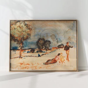 country outing 1910 august macke high quality print
