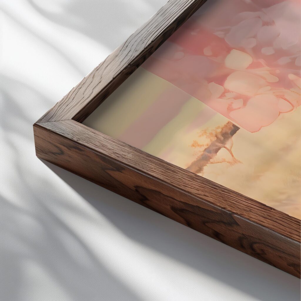 cowgirl 0005 3x4 close up dark wood mockup