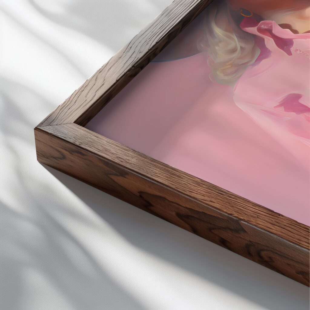 cowgirl 0010 3x4 close up dark wood mockup