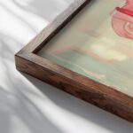 cowgirl 0013 3x4 close up dark wood mockup