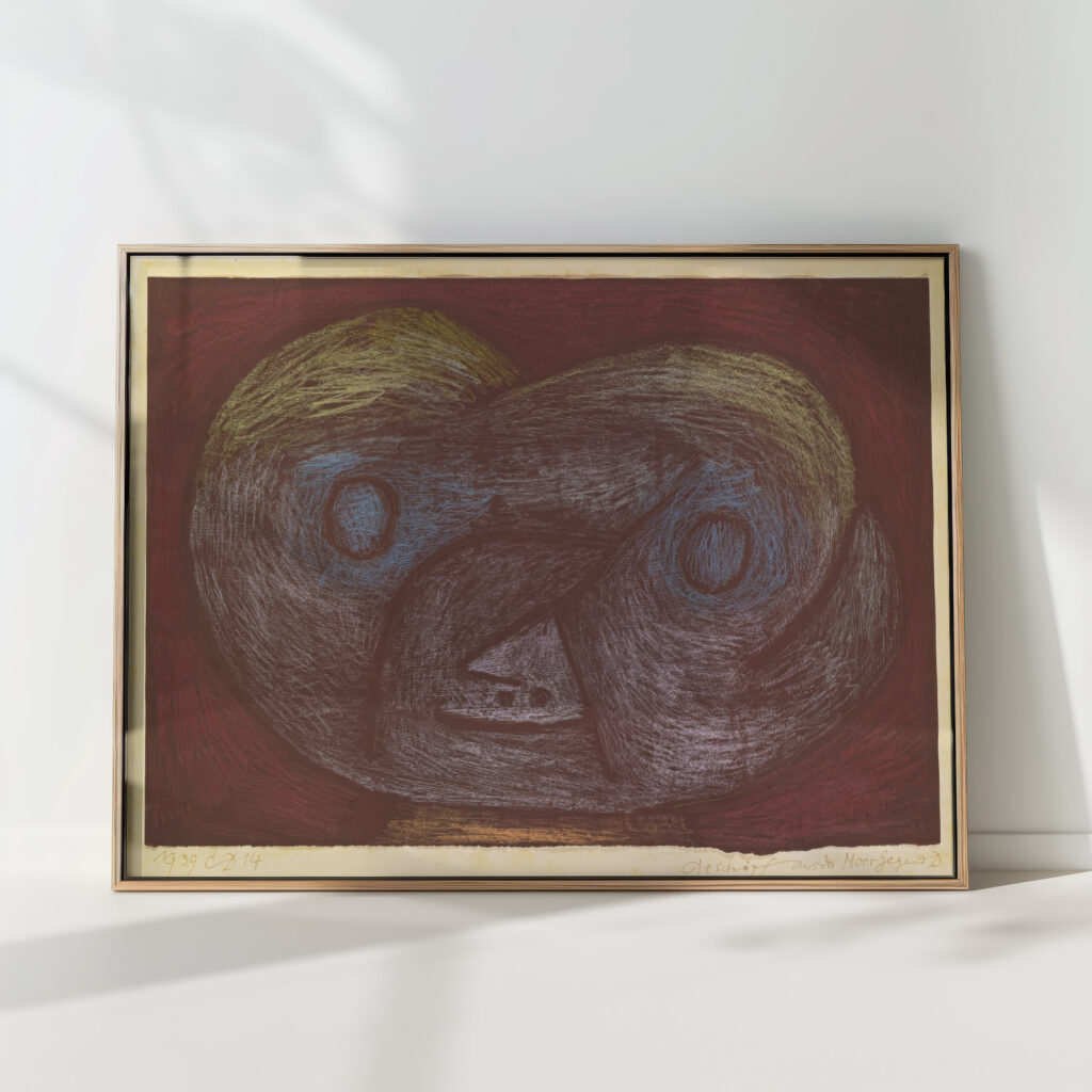 creature of the moorland d 1939 paul klee high quality print