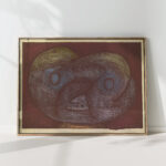 creature of the moorland d 1939 paul klee high quality print