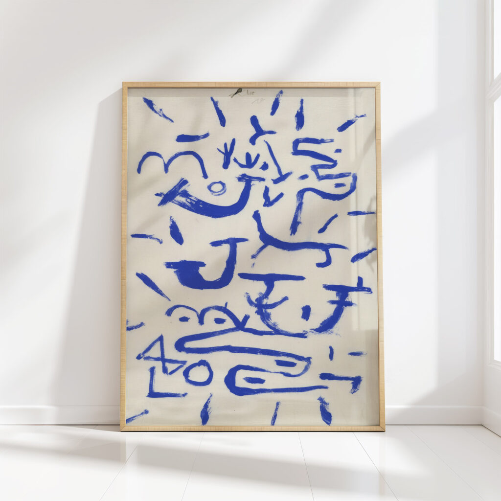 creeping and climbing creeper and climber 1937 paul klee high quality print