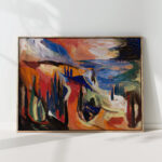 crimea landscape 1963 lola liivat high quality print