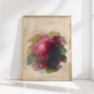 crimson 1808 mary gartside high quality print