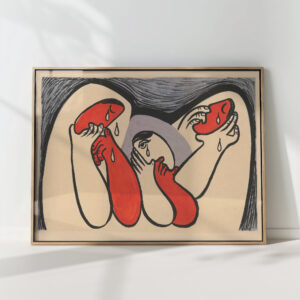 crying women 1938 mikulas galanda high quality print