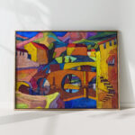 cubist village 1910 georges gaudion high quality print