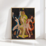 dance of colors color stick ii 1933 ernst ludwig kirchner high quality print
