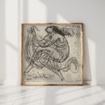 dancing 1922 wilhelm oesterle high quality print