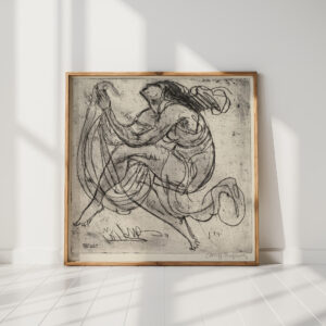 dancing 1922 wilhelm oesterle high quality print