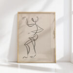 dancing figure 1910 1915 10 henri gaudier brzeska high quality print