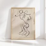 dancing figure 1910 1915 5 henri gaudier brzeska high quality print