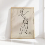 dancing figure 1910 1915 7 henri gaudier brzeska high quality print