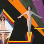 dancing girls in colourful rays 1932 1937 Ernst Ludwig Kirchner 8 mockup