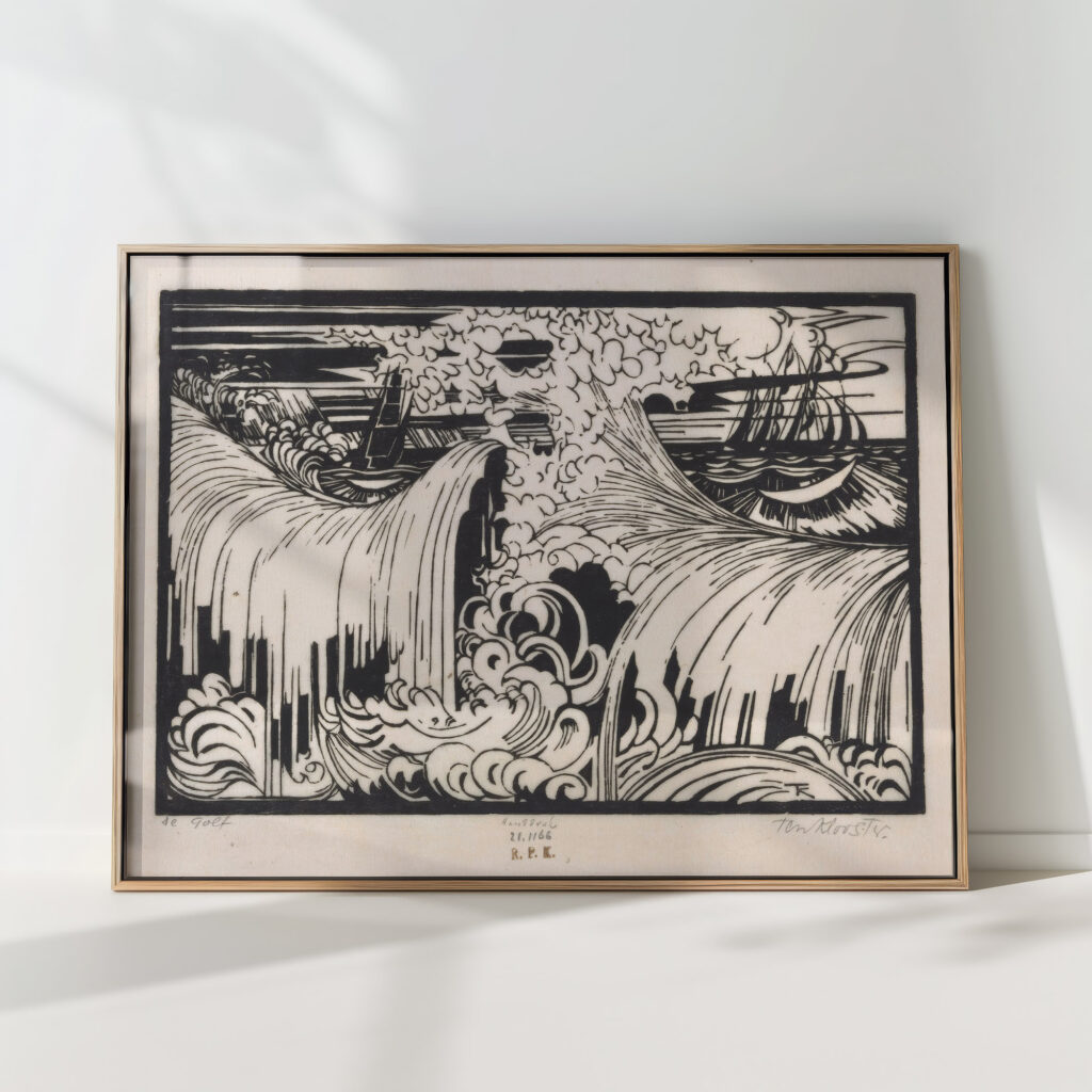 de golf 1919 johannes frederik engelbert ten klooster high quality print
