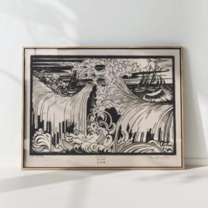 de golf 1919 johannes frederik engelbert ten klooster high quality print