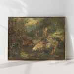 de woudprediker 1880 1905 jan zurcher high quality print