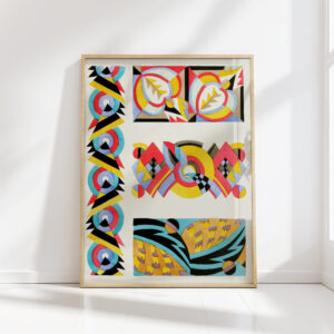 decorative art forms for the flat surface pl 08 1920 christian stoll high quality print