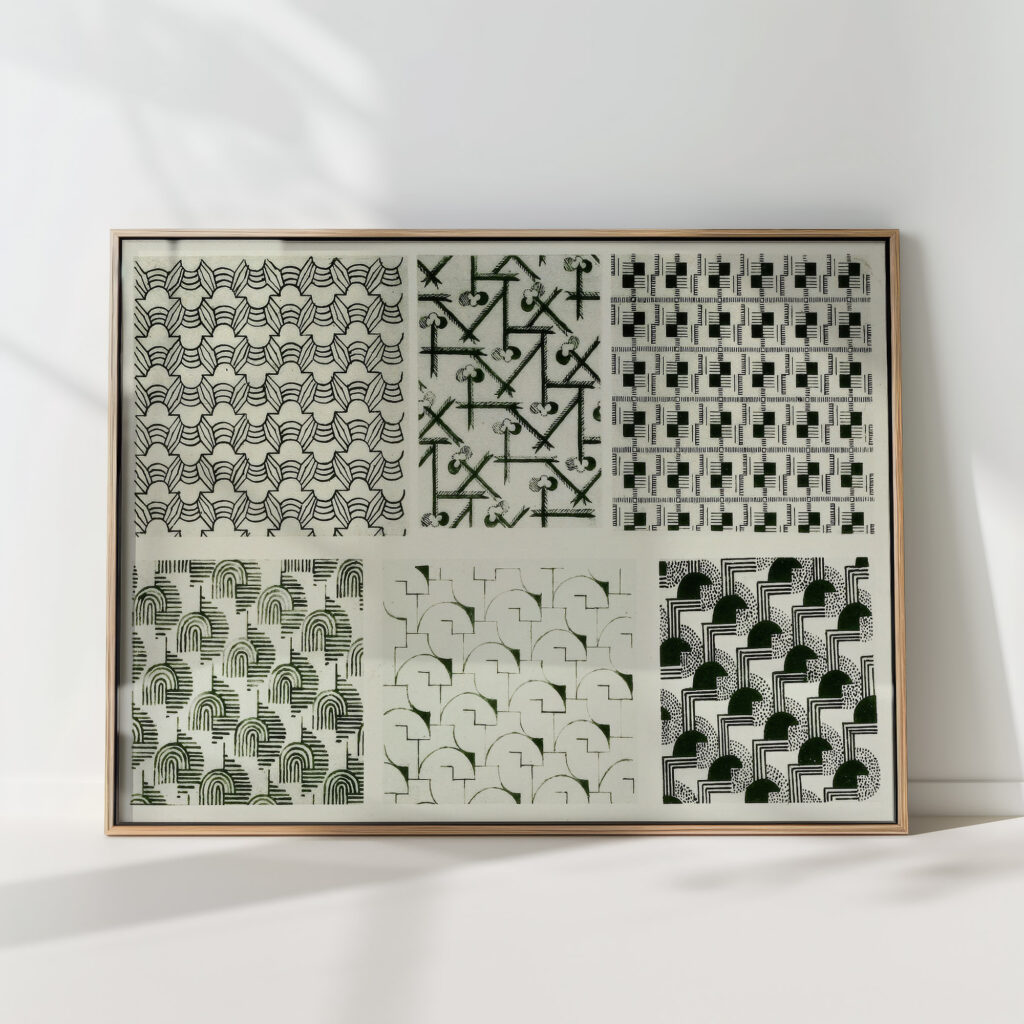 decorative art forms for the flat surface pl 35 1920 christian stoll high quality print