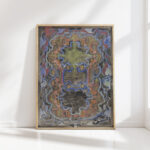 decorative design 2 1874 carel adolph lion cachet high quality print